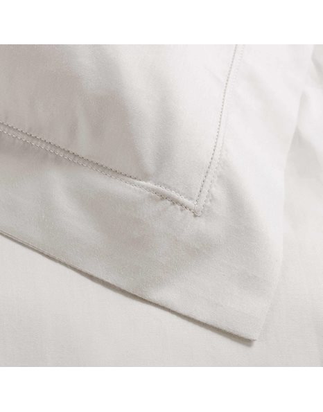 Douceur dInterieur 1643236 Pillowcase 50 x 70 cm Percale Plain Linen
