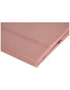Soft Interior 1643238 Flat Flounce Pillowcase 50 x 70 cm Percale Plain Pink