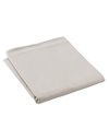 Douceur dInterieur Percaline Flat Sheet for 1 Person 180 x 290 cm Anthracite, linen, 180 x 290 CM