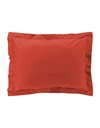 Douceur dInterieur Flat Frill Pillowcase, Cotton, Terracotta, 50 x 70 cm