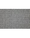 Emma Barclay Honeycomb - Recycled Cotton Plain Waffle Textured Chair Sofa Setee Throw Over Blanket in Silver Grey - 50x60 (127x152cm)