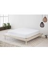 Fitted Sheet White 100% Cotton Bed 180 cm (180 x 190 cm)