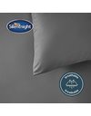 Silentnight Supersoft Collection Charcoal Duvet Cover Set. Supersoft Snuggly Easy Care Duvet Cover Quilt Bedding Set - King (220cm x 230cm) + 2 Matching Pillowcase