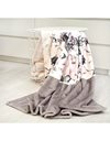 Bench Wellsoft fleece blanket, Nature Inspired, approx. 150x200 cm, 100% polyester, with flag label, color: multicolored, item no .: 7612603036