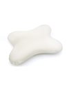 Lifenaxx Ergonomic Butterfly Cushion LX-036 - Comfortable Memory Foam Pillow Relieves the Hips and Spine - Ideal for Back and Side Sleepers, White