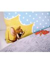 Herding Bedding Set Tom & Jerry, Pillowcase 80 x 80 cm, Duvet cover 135 x 200 cm, With smooth zipper, Cotton