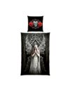 Klaus Herding GmbH Anne Stokes Bed Linen, Pillowcase Approx. 80 x 80 cm, Duvet Cover Approx. 135 x 200 cm, with Smooth Zip, 100% Cotton, Renforce
