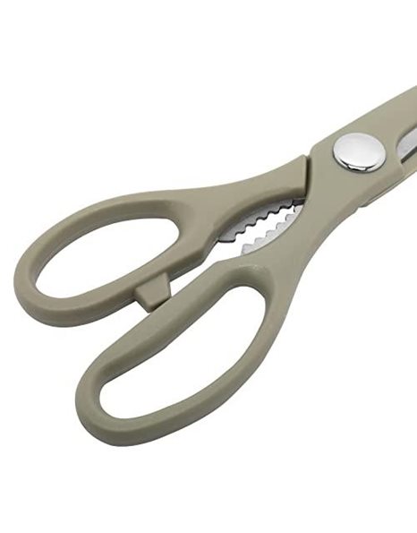 Fackelmann Multipurpose Scissors with Bottle Opener Steel Silver