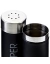 Premier Housewares 508549 Liberty Salt and Pepper Set - Black