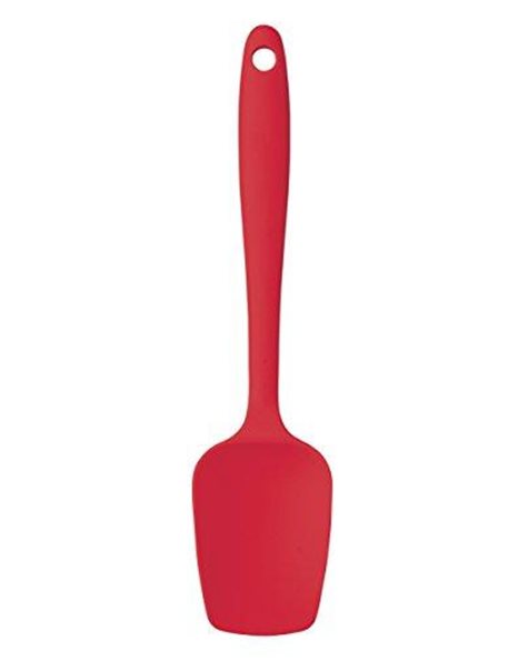 Vogue Silicone Mini Spoon Spatula Red - 200mm