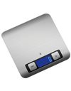 WMF 608716030 Kitchen Scale, Stainless Steel, Silver, 3.4 x 37 x 8.1 cm