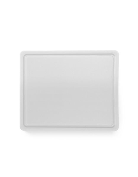 HENDI Cutting board HACCP Gastronorm 1/2, white, 265x325x(H)12 mm