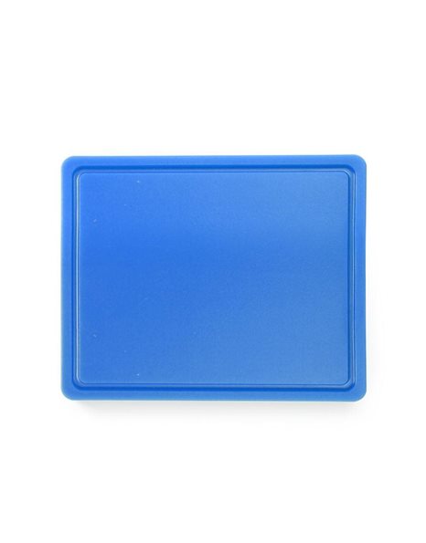 HENDI Cutting board HACCP Gastronorm 1/2, blue, 265x325x(H)12 mm
