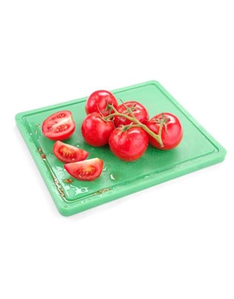 HENDI Cutting board HACCP Gastronorm 1/1, green, 530x325x(H)15 mm