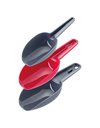 Westmark baking/weighing/filling scoop set, 3-piece, Volume: 50/100/150 ml, Nestable, Plastic, BPA-free, Trionale, Anthracite/Red, 90902270