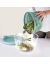 Guzzini Lichen Green Salad Spinner W/Lid Cm 26 Spin&Store