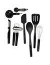 KitchenAid 15 Piece Kitchen Utensil Set, Heat Resistant and Dishwasher Safe Cooking Tools – Onyx Black