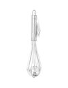 Fackelmann Nirosta Inox 40458 Egg Whisk with Rolling Ball and Suspension Loop Stainless Steel