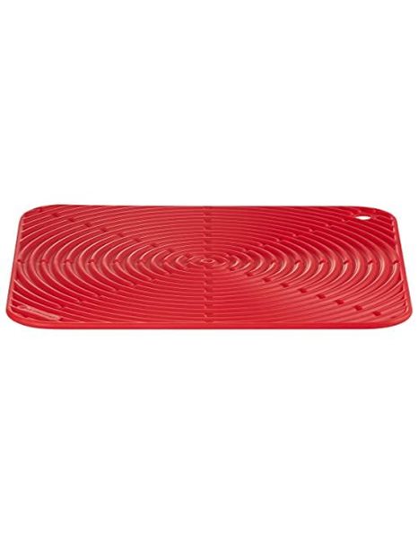 Le Creuset Cool Tool Counter Protector, Silicone, Heat-resistant, 29 cm, Cerise, 93005629060000