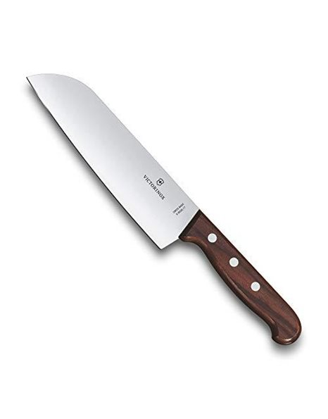 Victorinox santoku Knife Rosewood Stainless in Gift Box, Stainless Steel, Brown, 30 x 5 x 5 cm