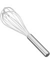 Metaltex 25 cm Stainless Steel Heavy Duty 8 Wire Whisk, Silver