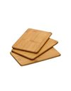 Zeller Cutting Board Set, Brown, 22 x 14 x 2.4 cm, 3-Piece
