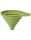 LACOR Silicone Foldable Funnel, Green, 30 x 12 x 30 cm