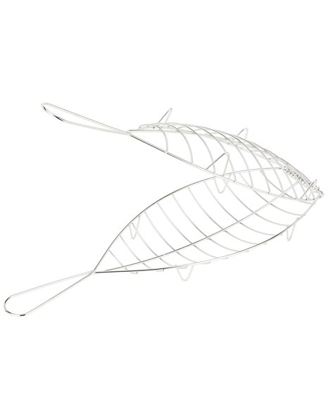 IBILI Fish Wire Grill, Stainless Steel, Silver, 19 x 19 x 42 cm