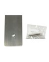 kela Magnetic knife rack Plan 36cm of stainless steel in matt white, Stainless_Steel, 36 x 5 x 2 cm