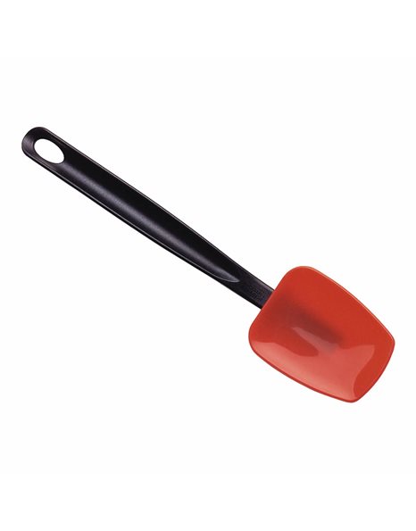 Kuhn Rikon Spoon, Silicone, Black/Red