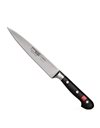 Burgvogel SOLINGEN, Comfort Line, Sharp Carving Knife, Forged, 18 cm, Stainless, Dishwasher Safe, Narrow Chefs Knife, high Quality, Riveted, Black