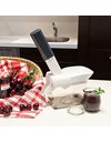 Westmark Cherry Pitter With Chute, Pit Box And Recipe Booklet, Height: 30 cm, Stainless Steel/Plastic, Kernfix, White/Dark Grey/Transparent, 40352260