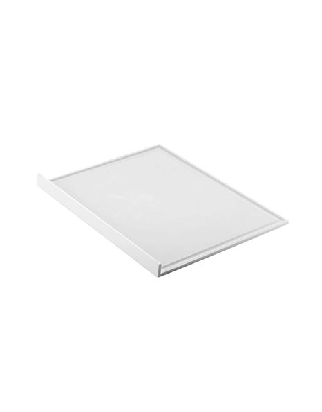 Guzzini Non Slip Chop Cutting Board, White, 29.4x2x0.5 cm