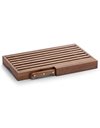 Zeller Cutting Board with Knife, Brown, 39.5 x 23.5 x 4 cm