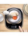 Salter 1050 BKDR Curve Electronic Kitchen Scale, 5 kg Max Capacity, Measures Liquids and Fluids, Add & Weigh, Easy to Read, Baking/Cooking Scale for Home/Kitchen, 15 Year Guarantee, Batteries Included