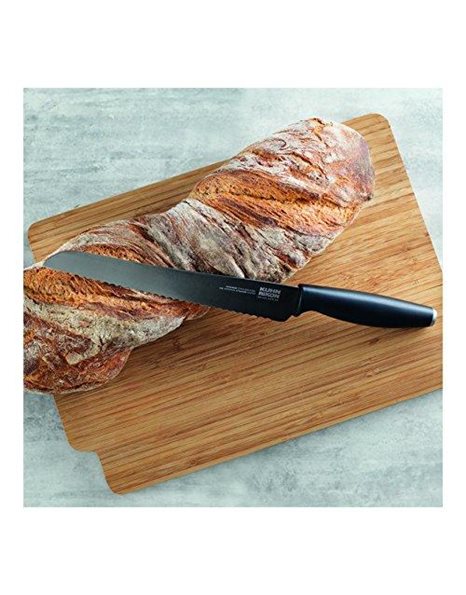 Kuhn Rikon Colori® Titanium Bread Knife Black