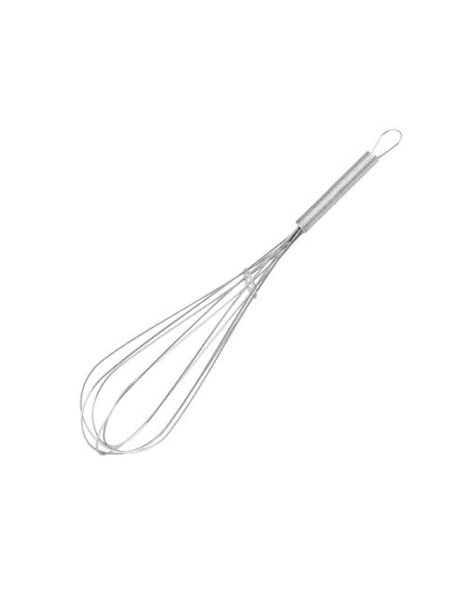 Zenker 42871 Stainless Steel Whisk with Hanging Loop 25x6 cm, Silver, 25 x 6 x 5 cm