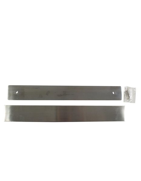 kela Magnetic knife rack Plan 36cm of stainless steel in matt white, Stainless_Steel, 36 x 5 x 2 cm