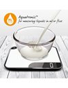 Salter 1079 WHDR Max Digital Kitchen Scale – Electronic Baking Scale, 15kg Capacity, Food Scale, Chop and Weigh Ingredients, Measures Liquids, Add & Weigh Tare Function, XL Glass Platform, LED Display