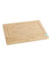 Wenko 53070100 Chopping Board with Knife Sharpener M, Bamboo, 33 x 1.5 x 23 cm, Brown