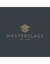 MasterClass MCBRSCOL Stainless Steel Colander, Matte Black/Brass-Effect, 25 cm