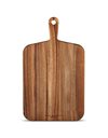 Cole & Mason H722132 Barkway Medium Chopping Board with Handle, Wooden Board/Cutting Board/Serving Board, Acacia Wood, (L) 460 mm x (W) 270 mm x (D) 20 mm, Not Suitable for The Dishwasher