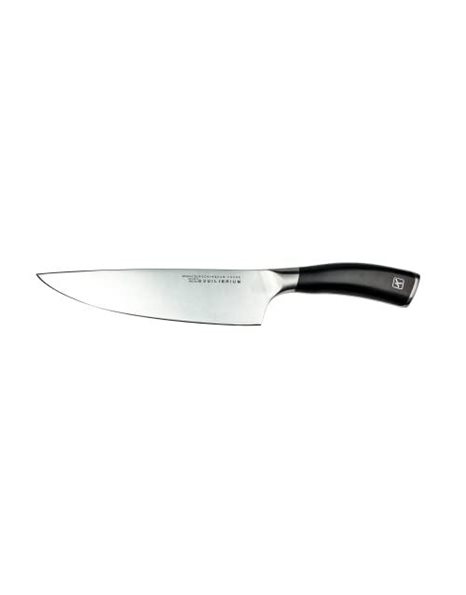 Rockingham Forge Equilibrium 8" Chefs Knife with German Stainless Steel Blade and Black Handle