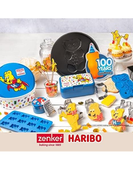 Zenker Meets Haribo Kitchen Timer 60 Minutes - 1 Hour Timer for Cooking & Baking - Haribo Golden Bear Design Kitchen Timer