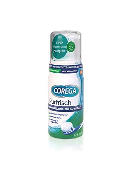 Corega Purfrisch Denture Cleansing Foam 125 ml