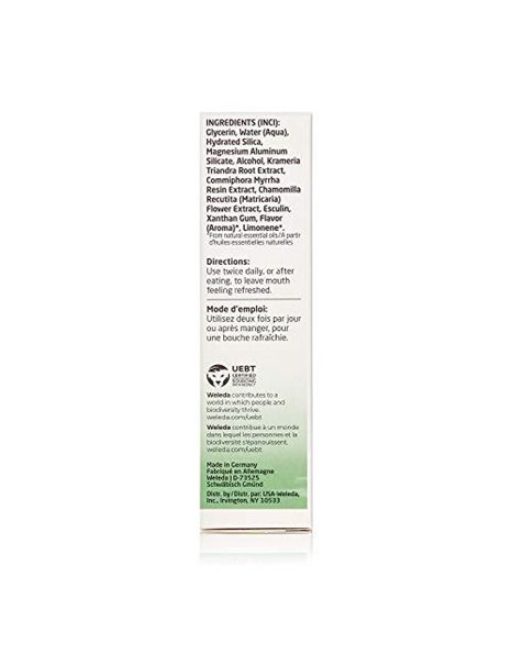 WELEDA 6400 (UK) Plant Gel Toothpaste 75ml (PACK OF 1)