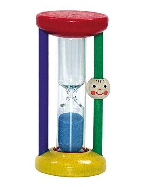 Hess 14538 Wooden Tooth Cleaning Watch Baby Toy, Small, Multi-Color
