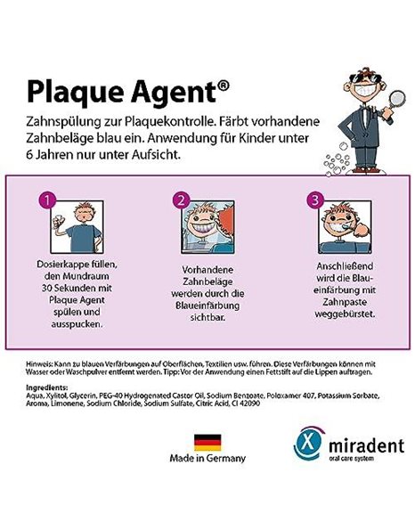 Miradent Plaque Agent 500ml
