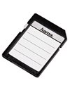 Hama SD/MMC Memory Card Labels, 18 Pieces - Black & White