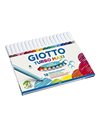 Giotto Turbo Maxi Large Felt Tip Pens for KidsBox of 18 Assorted Colours